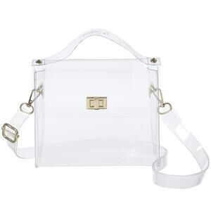 2547 Clear Bag for Stadium Events Small Crossbody Purse Concert Approved